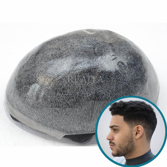 Pu Injection Skin Base Toupee