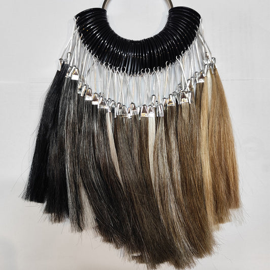 Men's Hair System Color Chart Indian Hair Material