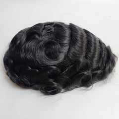 5X7 6X9 7X9 8X10 6X8 7X10 Mono Multiple Sizes Durable Fine Mono Men Wigs Hair System Toupee Human Hair