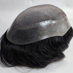 5X7 6X9 7X9 8X10 6X8 7X10 Mono Multiple Sizes Durable Fine Mono Men Wigs Hair System Toupee Human Hair