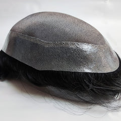 5X7 6X9 7X9 8X10 6X8 7X10 Mono Multiple Sizes Durable Fine Mono Men Wigs Hair System Toupee Human Hair